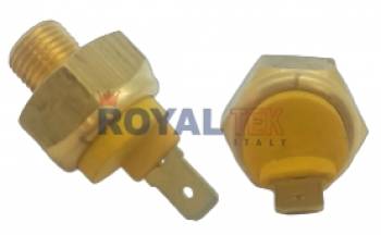 BULBO SENSOR TEMPERATURA DE AGUA ROYALTEK AISLANTE AMARILLO - TEMPERATURA 93/80 GRADOS / FORD GALAXY 2.0 VOLKSWAGEN QUANTUM CARBURADOR SANTANA --- OEM 269195012